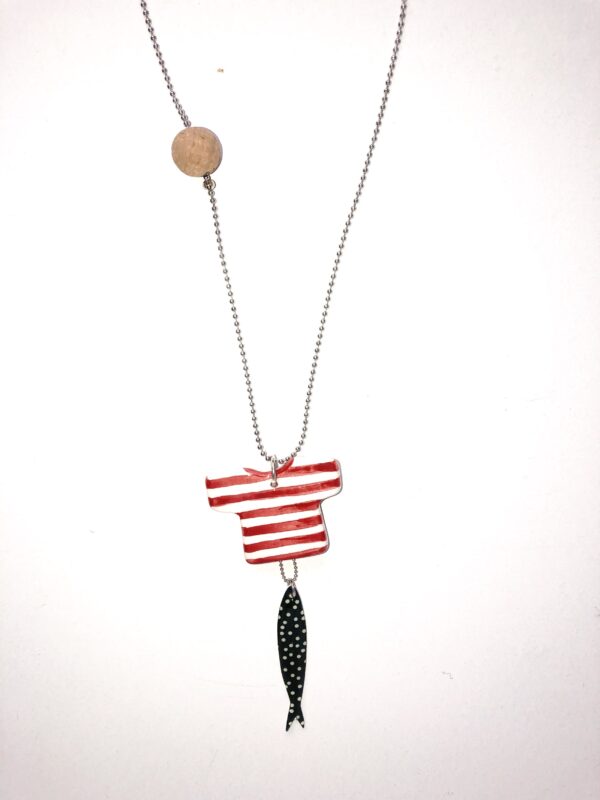 Collana "La sardina e il marinaio"