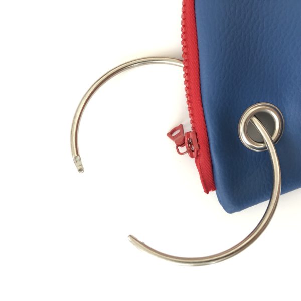 Pesce pochette "the fish ring" BLU - immagine 5