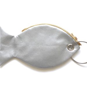 Pesce pochette "the fish ring" Silver