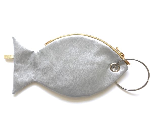 Pesce pochette "the fish ring" Silver