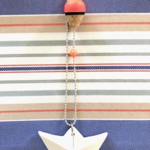 Collana "Paper boat” barchetta di carta  galleggiante