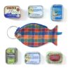 Pesce pochette "the fish ring" quadrotti multicolor - immagine 2