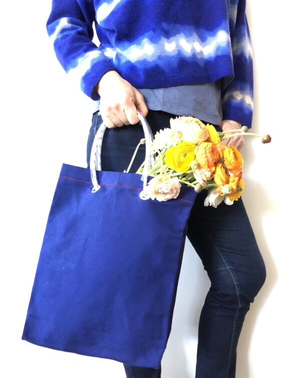 Borsa "Materassino” Blu - immagine 2