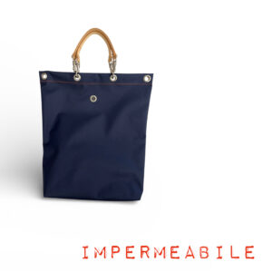 Borsa "Pinna  blu” la componibile