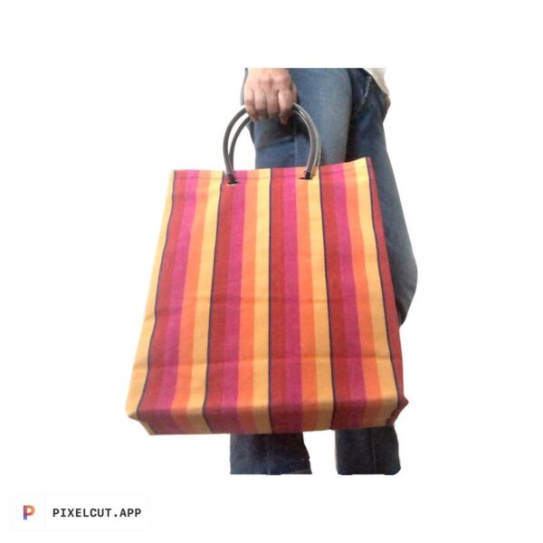Borsa "Materassino” righe - immagine 2