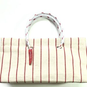 Borsa "palette” canapa riga  Rossa