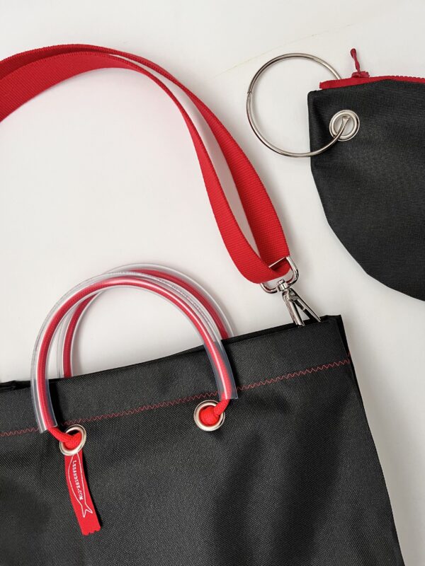 Borsa "maschera" COLORE NERA - immagine 2