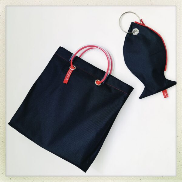 Borsa "maschera" COLORE NERA - immagine 3