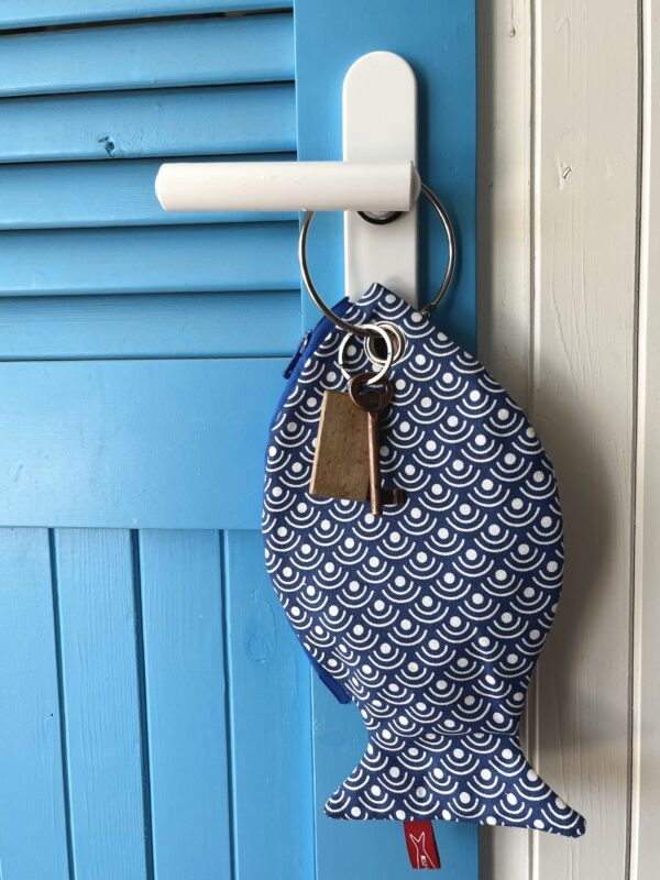 Pesce pochette “the fish ring”righe JAPAN