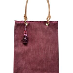 Borsa "La sportina" doppio manico ciclamino