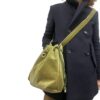 Borsa "Colette" a tracolla  velluto melanzana - immagine 2